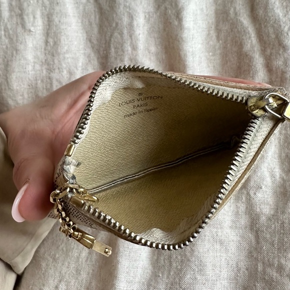 💎 Louis Vuitton Damier Azur Key Cles DISCONTINUED! - Picture 4 of 8